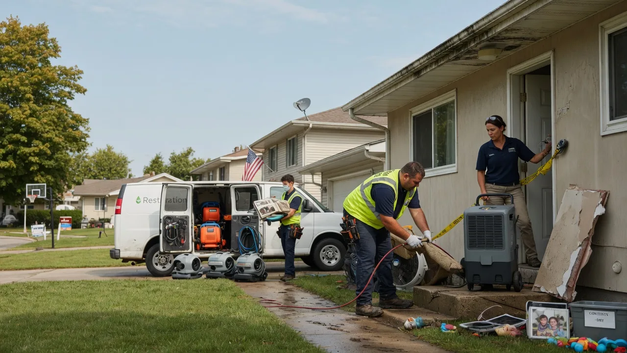 Water Damage Restoration in Carroll, OH near me
